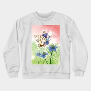 March 31st birthday flower Crewneck Sweatshirt